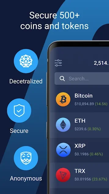 screenshot of Atomic Wallet